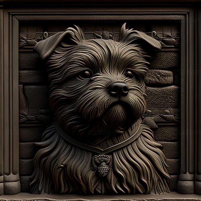 3D model Greyfriars Bobby famous animal (STL)